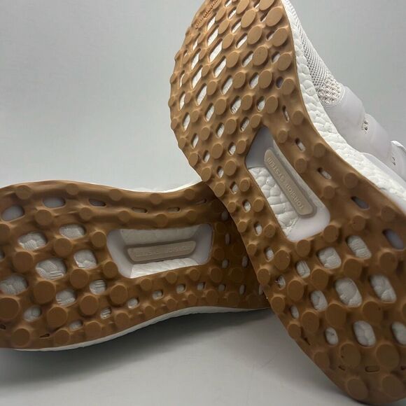 Adidas Ultraboost 1.0 White Gum Silver 1D9689 Running Shoes‎ NWB Women's size 8 - Picture 8 of 10